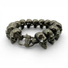 Stainless Steel Skull Bracelet