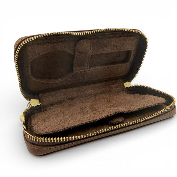 Leather Travel Watch Case