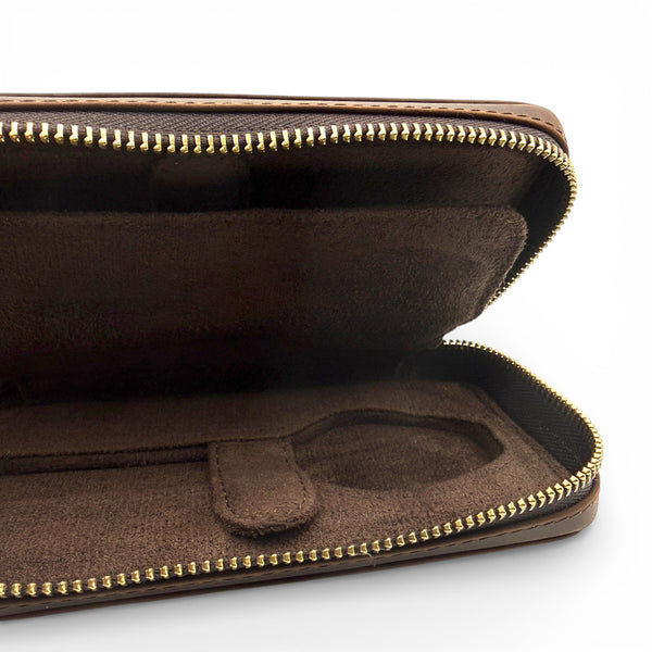 Leather Travel Watch Case