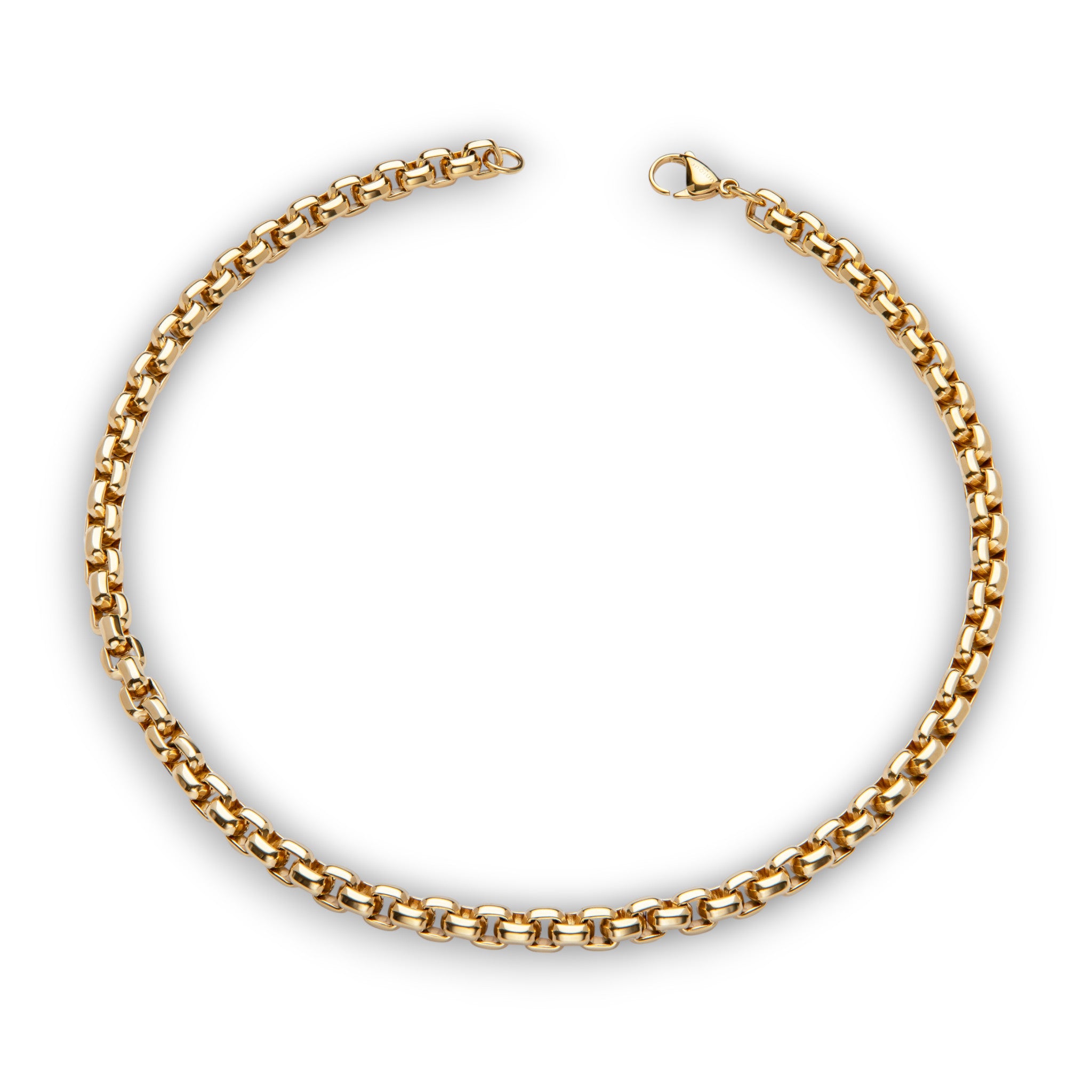 Steel Necklace with IP Plating