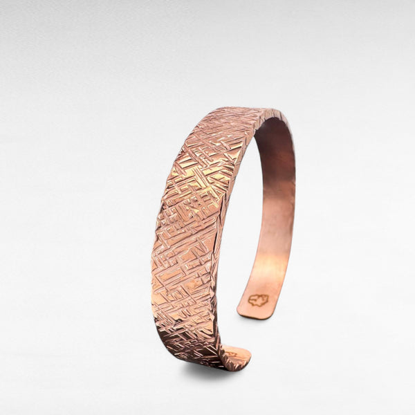 Copper Cuff - Made in St Ives