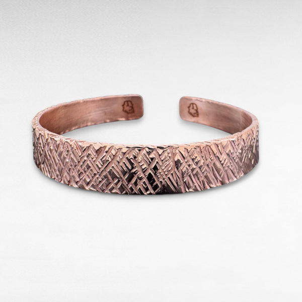 Copper Cuff - Made in St Ives