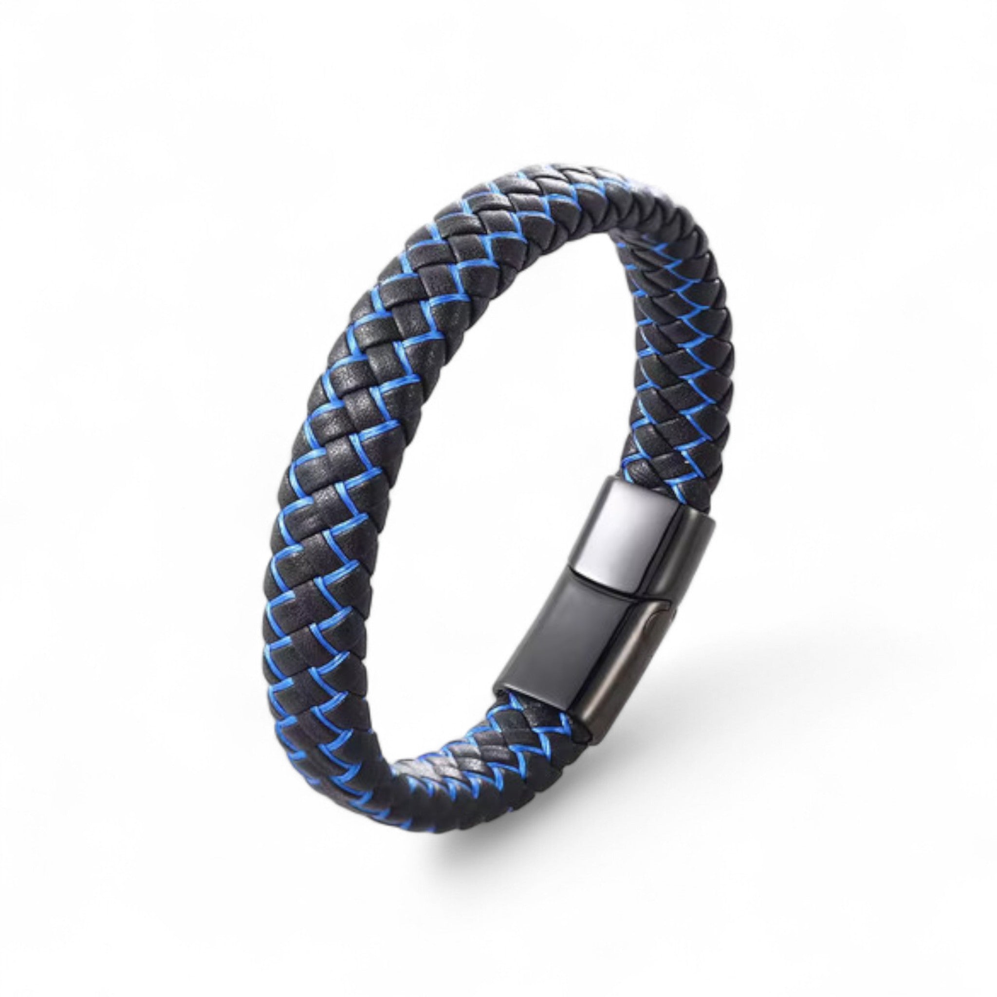 Plaited Leather Bracelet