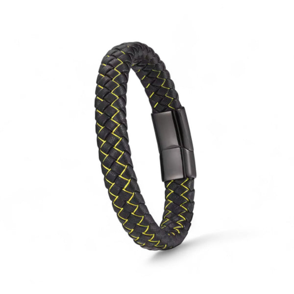 Plaited Leather Bracelet