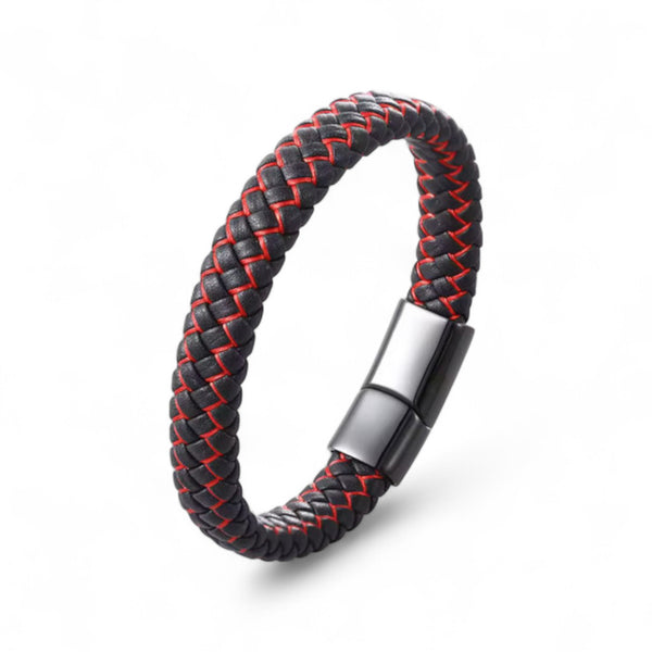 Plaited Leather Bracelet