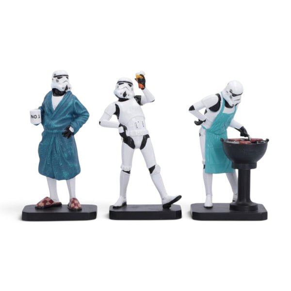 Original Stormtrooper Living for the Weekend 10.5cm polyresin figurine featuring two Stormtroopers enjoying a barbecue