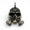 Gas Mask Skull Pendant