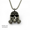 Gas Mask Skull Pendant
