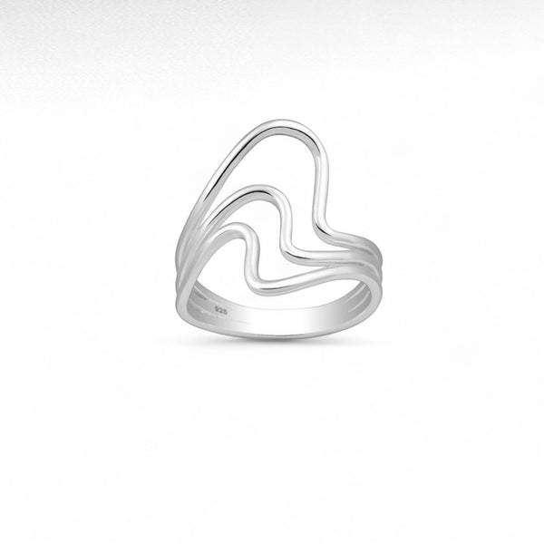 Sterling Silver Layered Ring