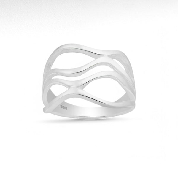 Sterling Silver Layered Ring
