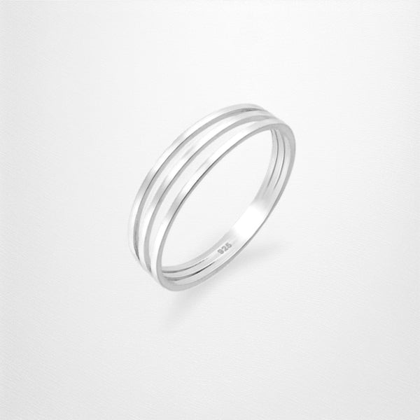 Silver Layer Ring