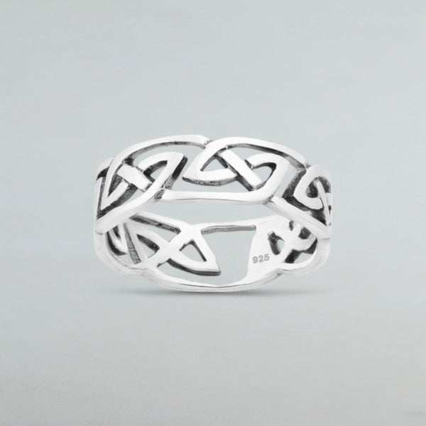 Sterling Silver Celtic Band Ring