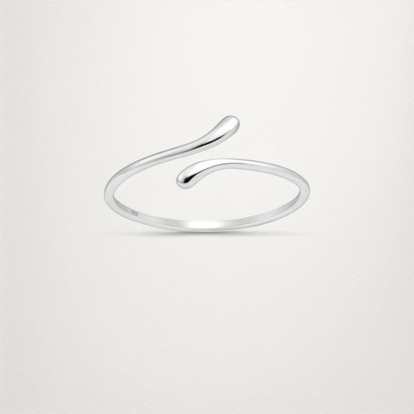 Sterling Silver Adjustable Ring