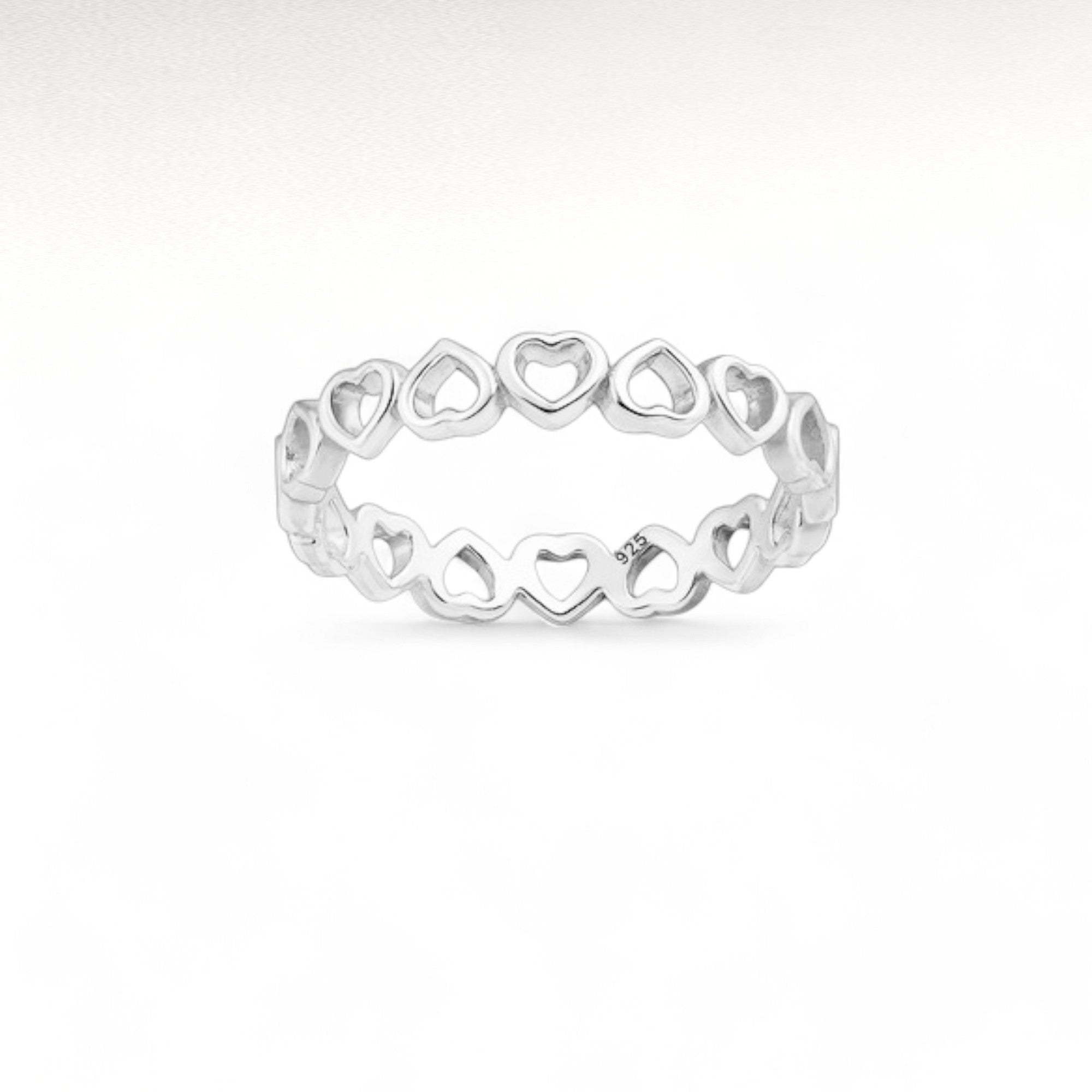 Silver Heart Ring