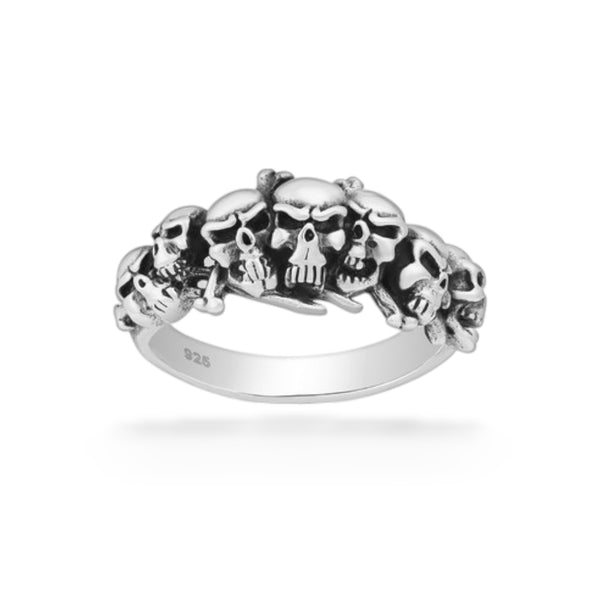 Sterling Silver Skull Ring