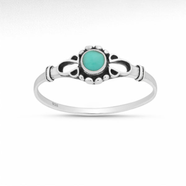 Sterling Silver Oxidized Ring