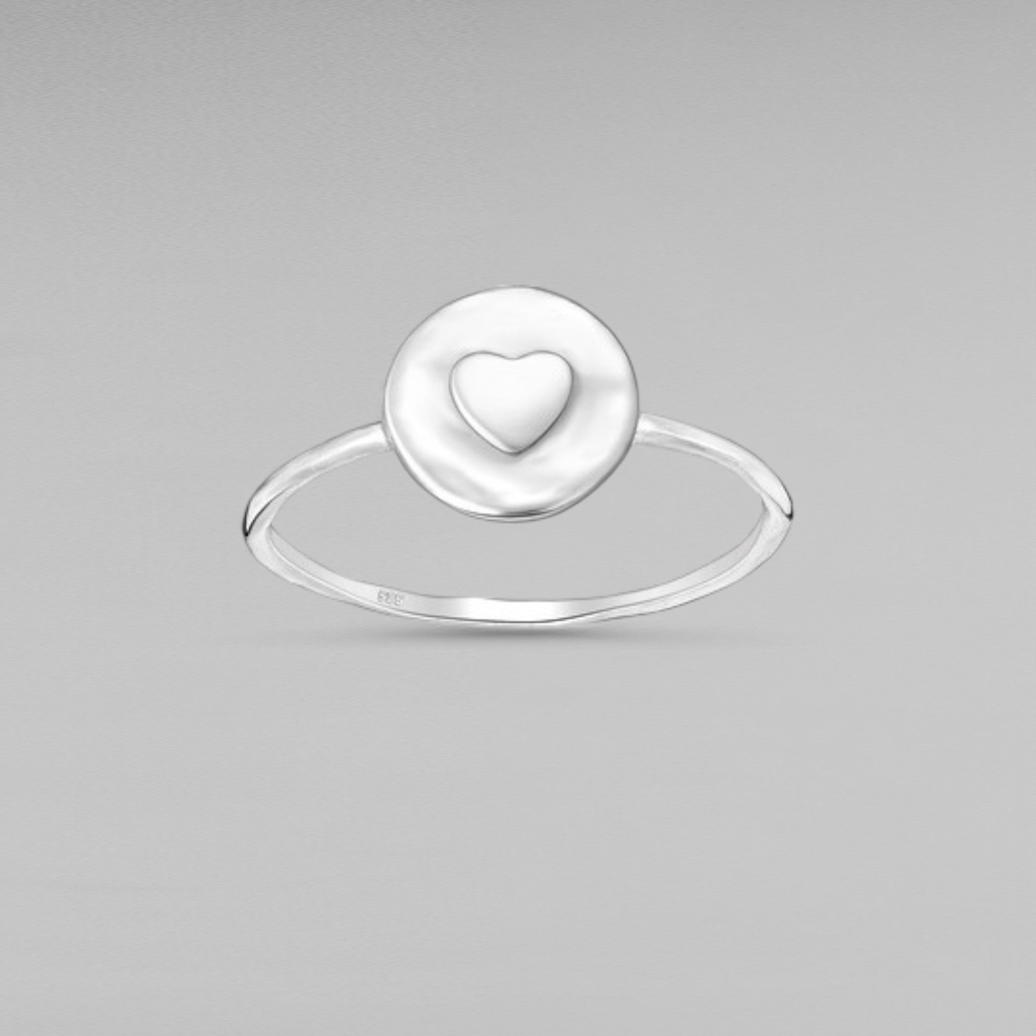 Sterling Silver Heart Ring