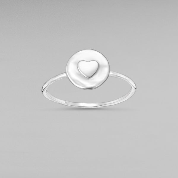 Sterling Silver Heart Ring