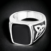 Black Celtic Knot Ring