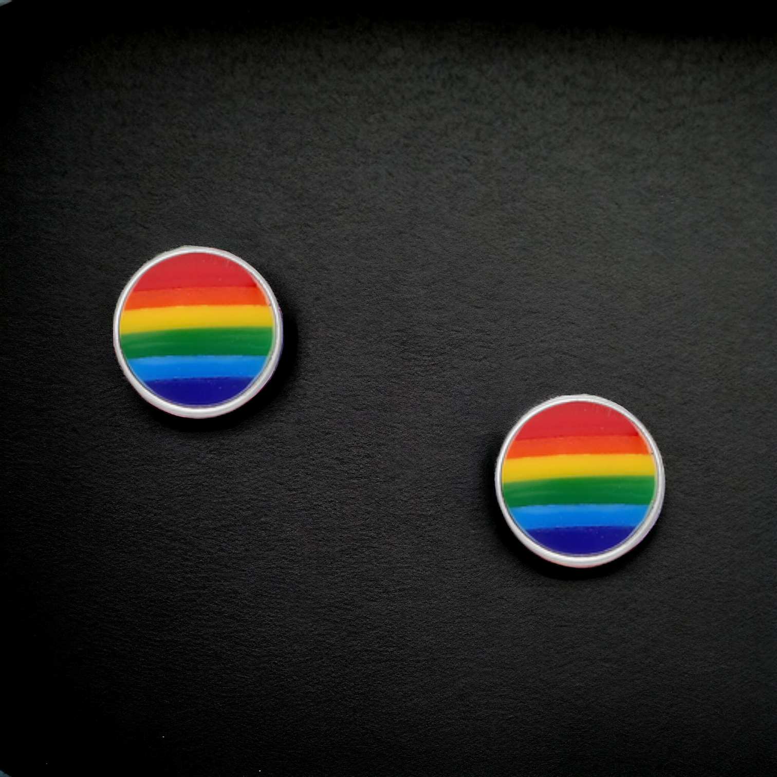 Rainbow Studs Earrings