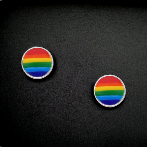 Rainbow Studs Earrings
