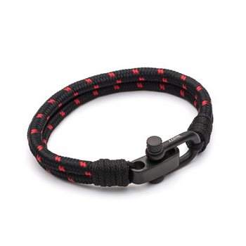 Adjustable Two-strand Sports Shackle Bracelet