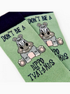 Unisex Hippo-Twat-Amus Socks