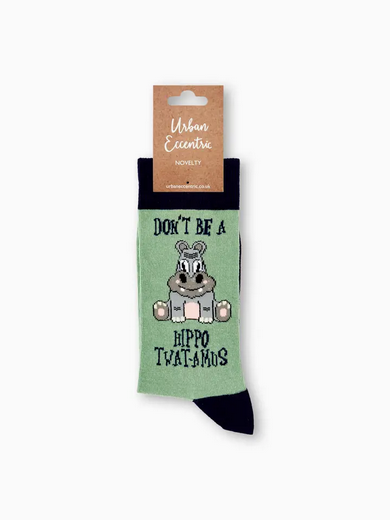 Unisex Hippo-Twat-Amus Socks