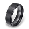 Black Titanium Ring - 8mm