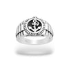 Sterling Silver Anchor Ring