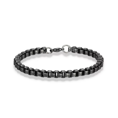 Stainless Steel Box Chain Bracelet