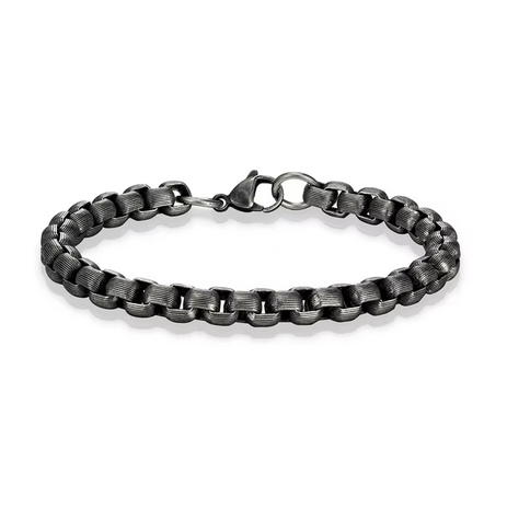 Stainless Steel Box Chain Bracelet