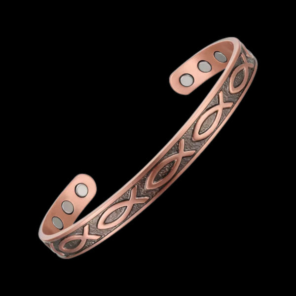 Slim Copper and Magnet Cuff
