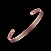 Slim Copper and Magnet Cuff