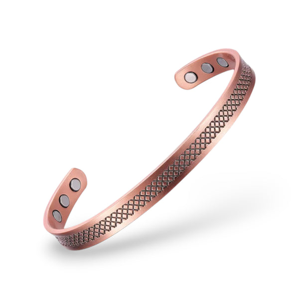 Slim Copper and Magnet Cuff