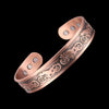 Copper and Magnet Cuff - Biker