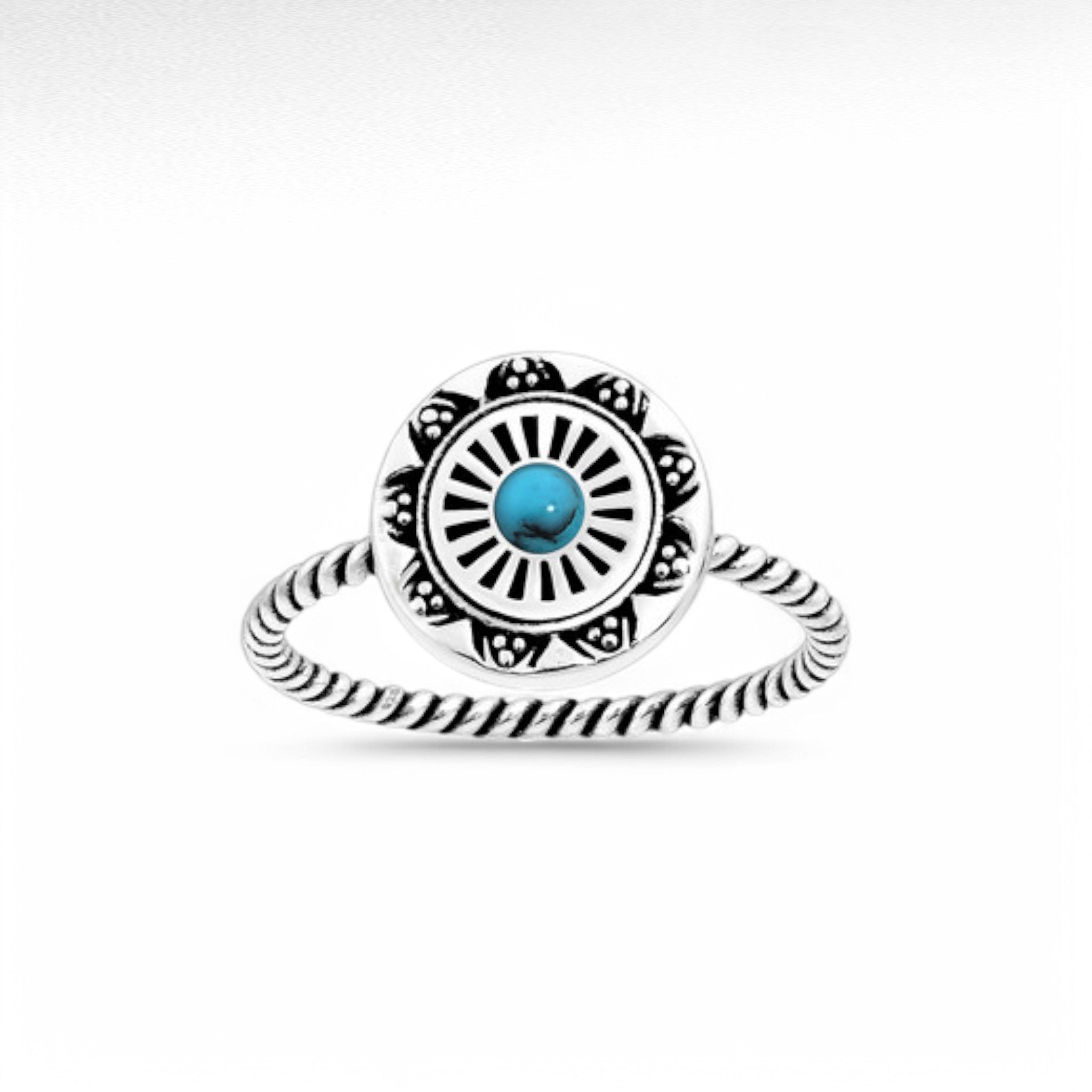 Sterling Silver Oxidized Ring