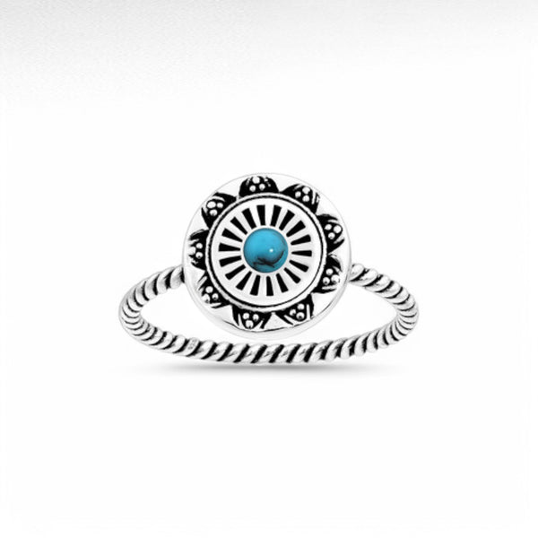 Sterling Silver Oxidized Ring