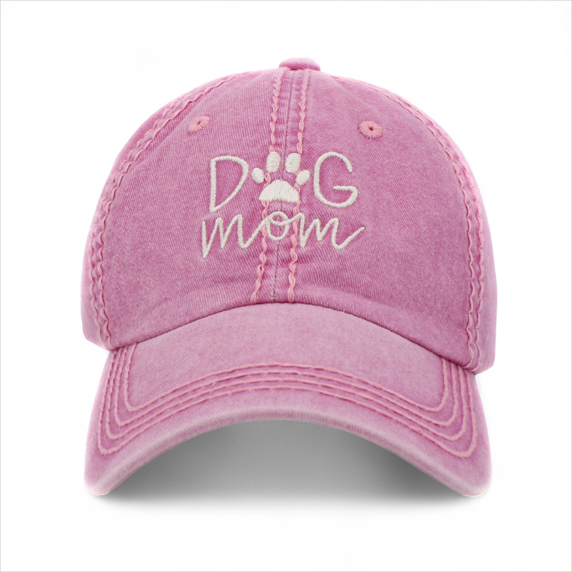 Dog Mom Vintage Baseball Cap