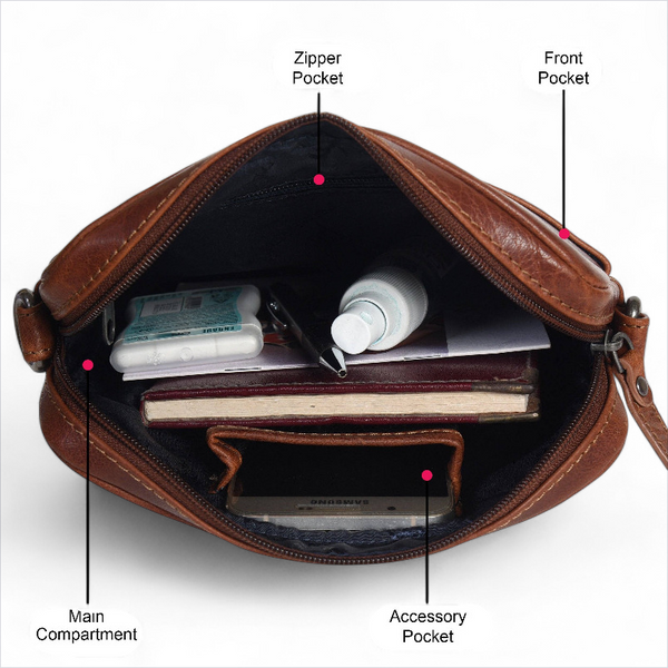 Tribal Flight Bag Vintage - Brown