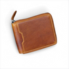Men’s Leather RFID Zip Wallet