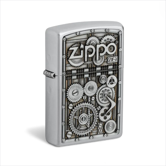 Zippo - 205 Gear Wheels Genuine Lighter