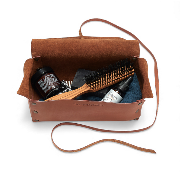 Ruxley Leather Wash Bag