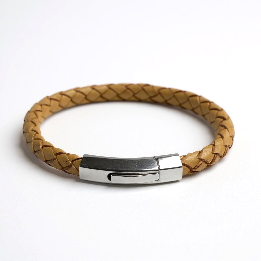 6mm Leather Bracelet