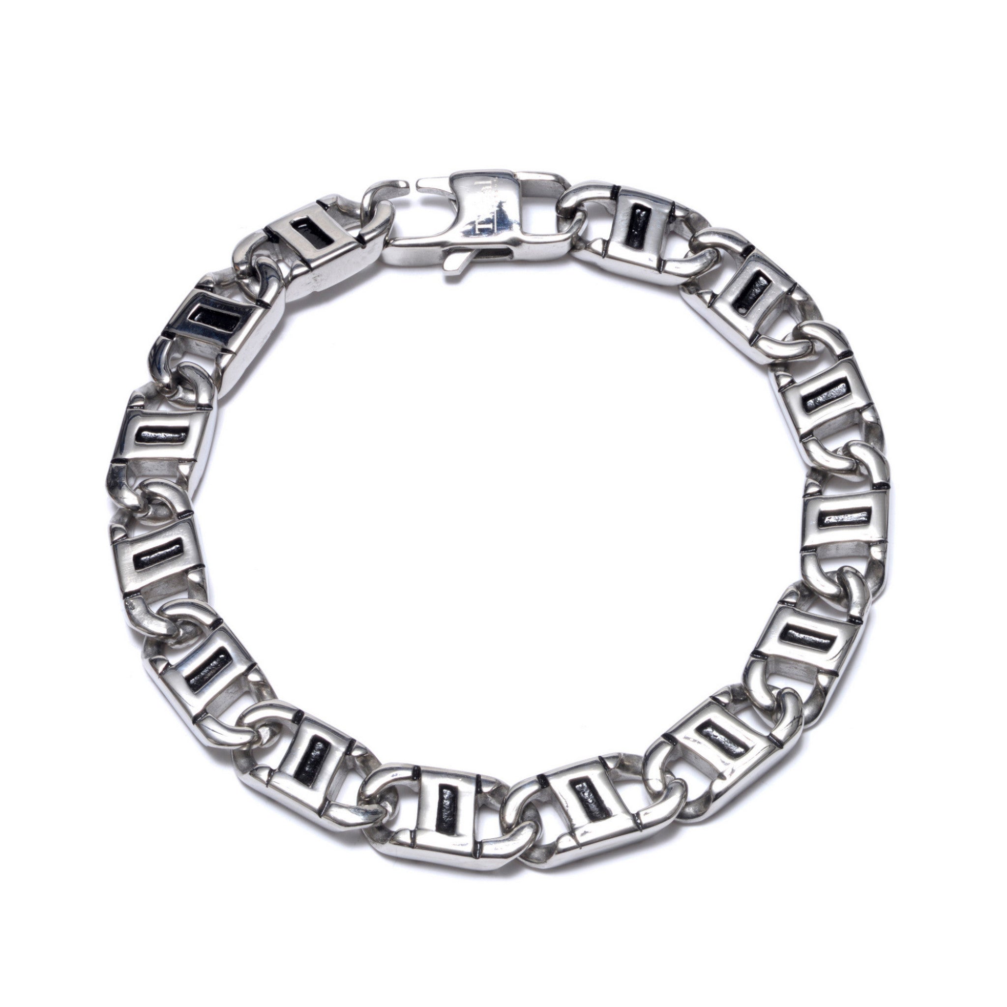 Stainless Steel Curb Chain Bracelet