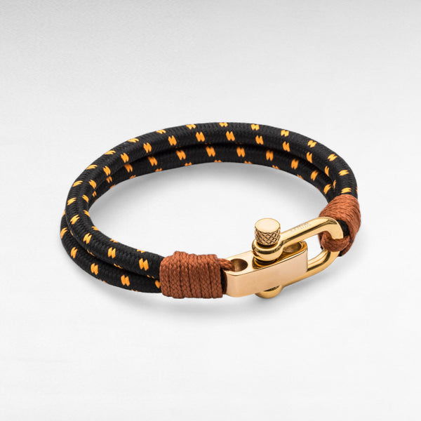 Adjustable Two-strand Sports Shackle Bracelet