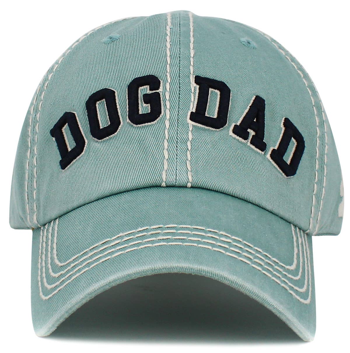 Dog Dad Washed Vintage Baseball Cap