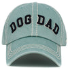 Dog Dad Washed Vintage Baseball Cap