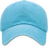 Pigment Dyed Low Profile Cotton Baseball Cap