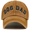 Dog Dad Washed Vintage Baseball Cap